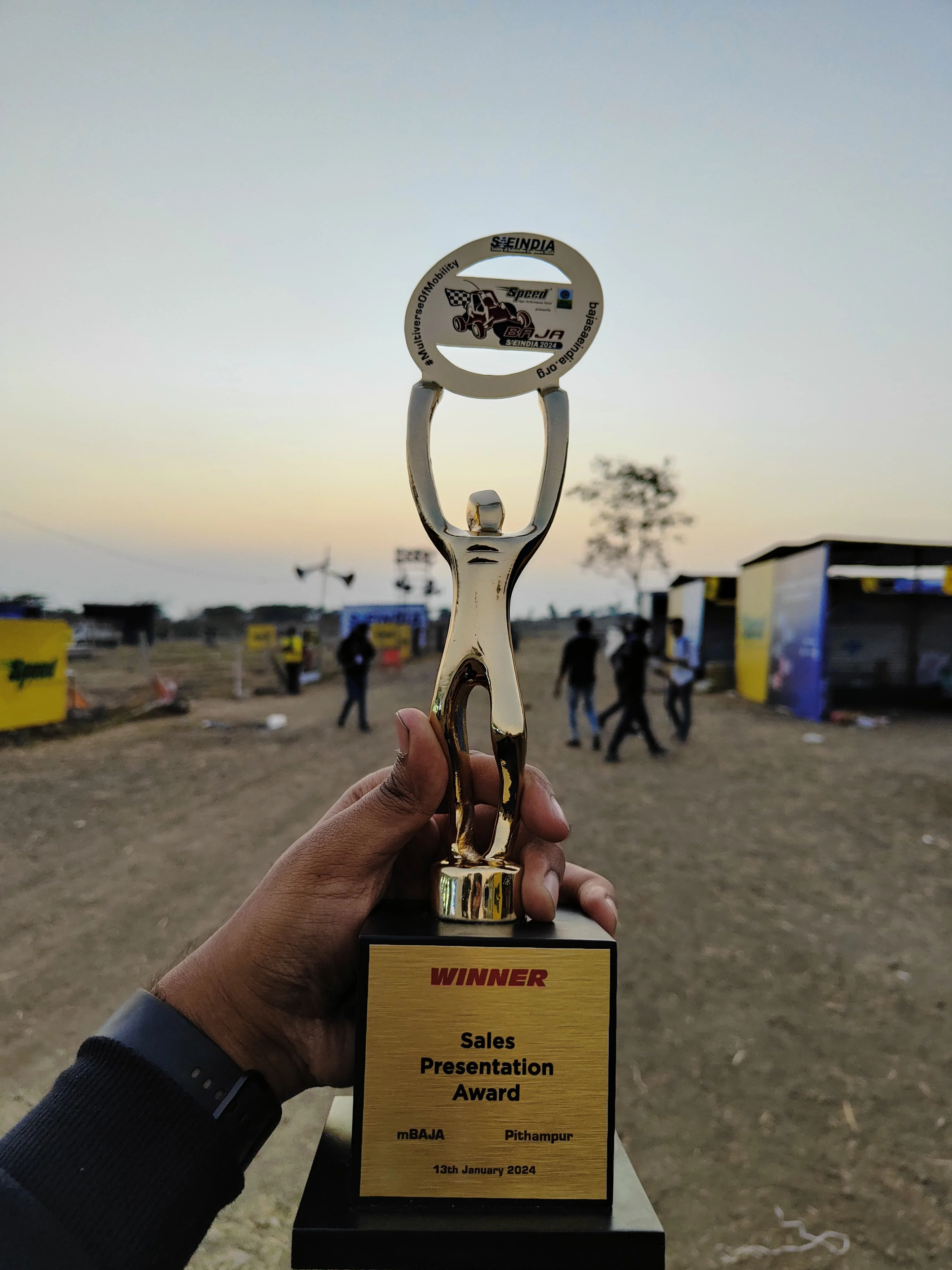 Team Firebolt with its ATV at Birla Institute of Technology
