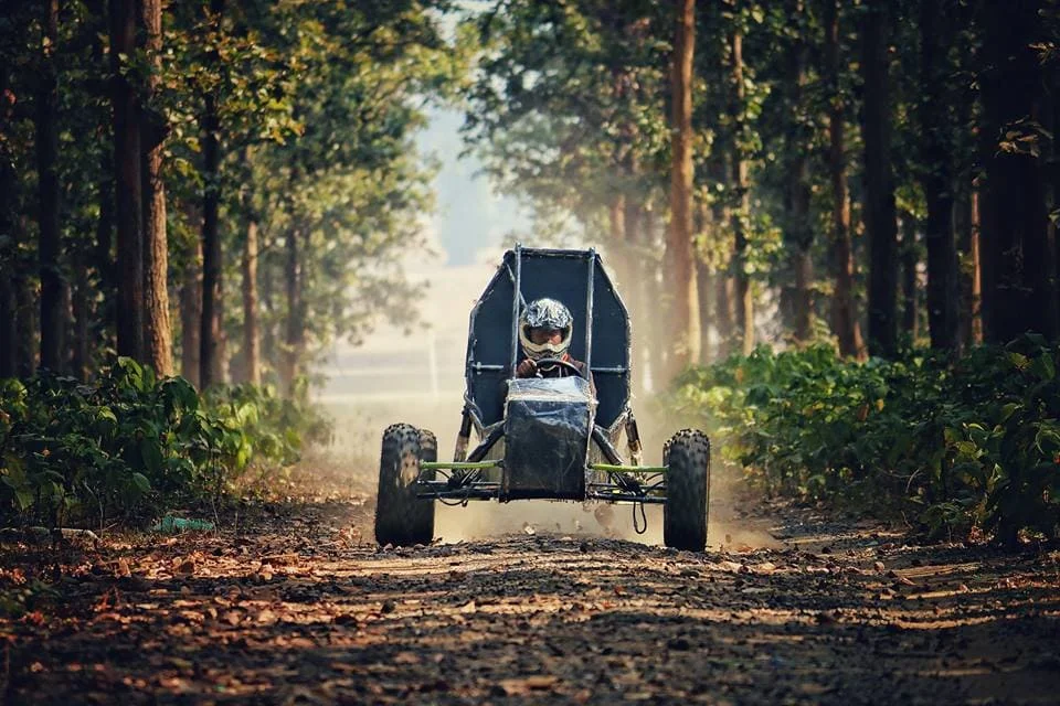 Team Firebolt with its ATV at Birla Institute of Technology
